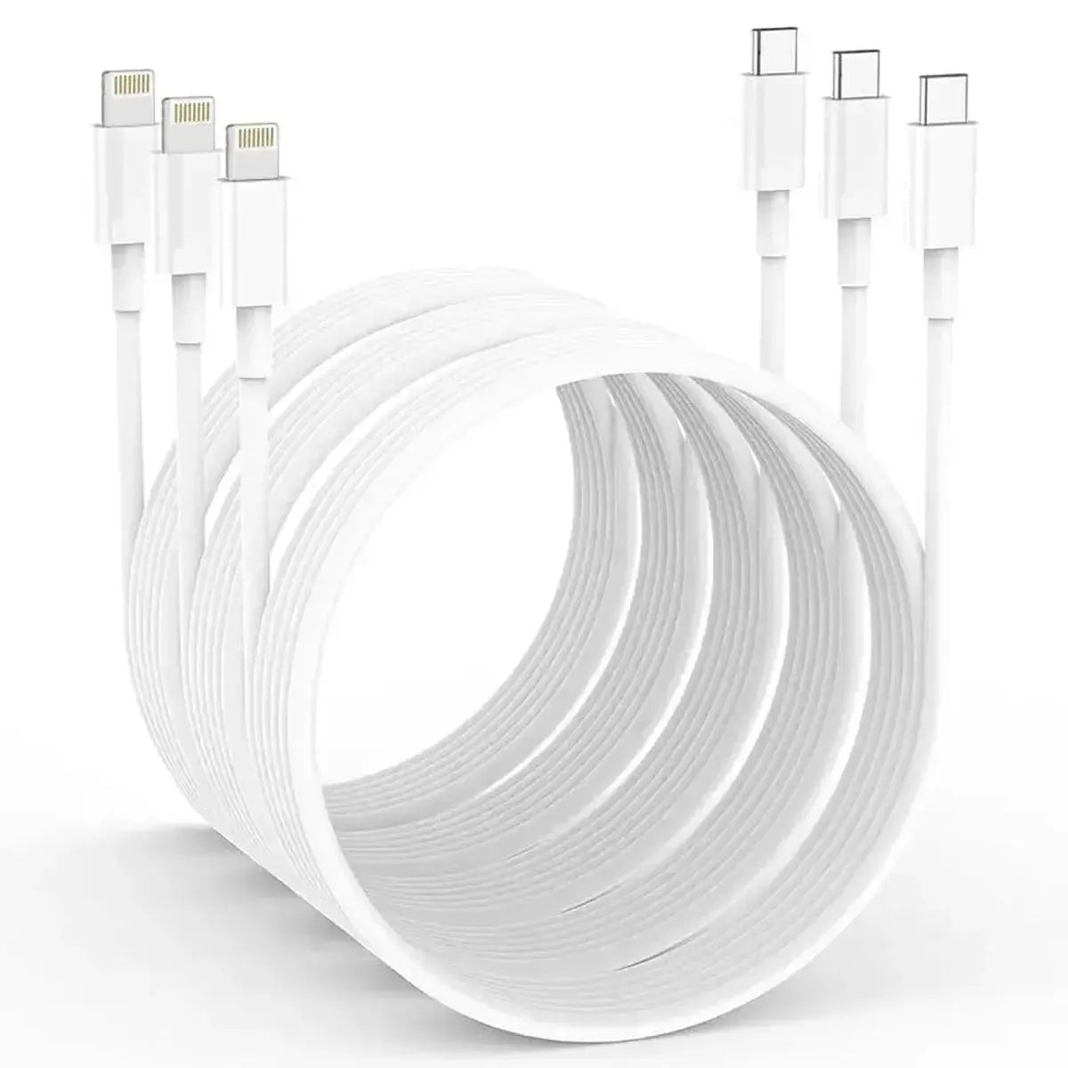 3 PACK USB C TO LIGHTNING CABLE