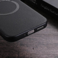 Buy Caseles Magnetic Litchi Leather Shockproof Case for Google Pixel – ADAM at Caseles-Google Pixel 9 Pro XL, Black