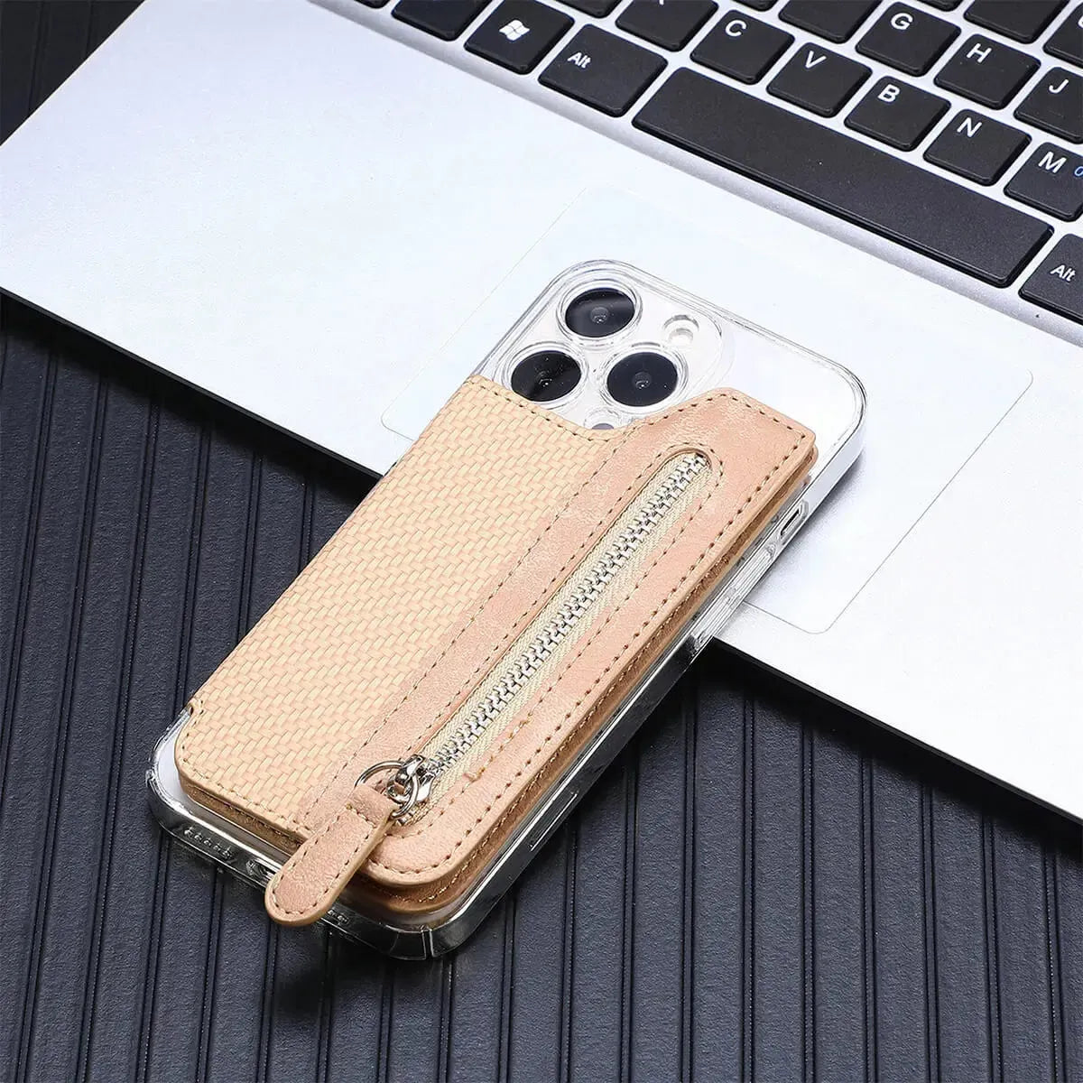 ADHESIVE PHONE WALLET CARD HOLDER