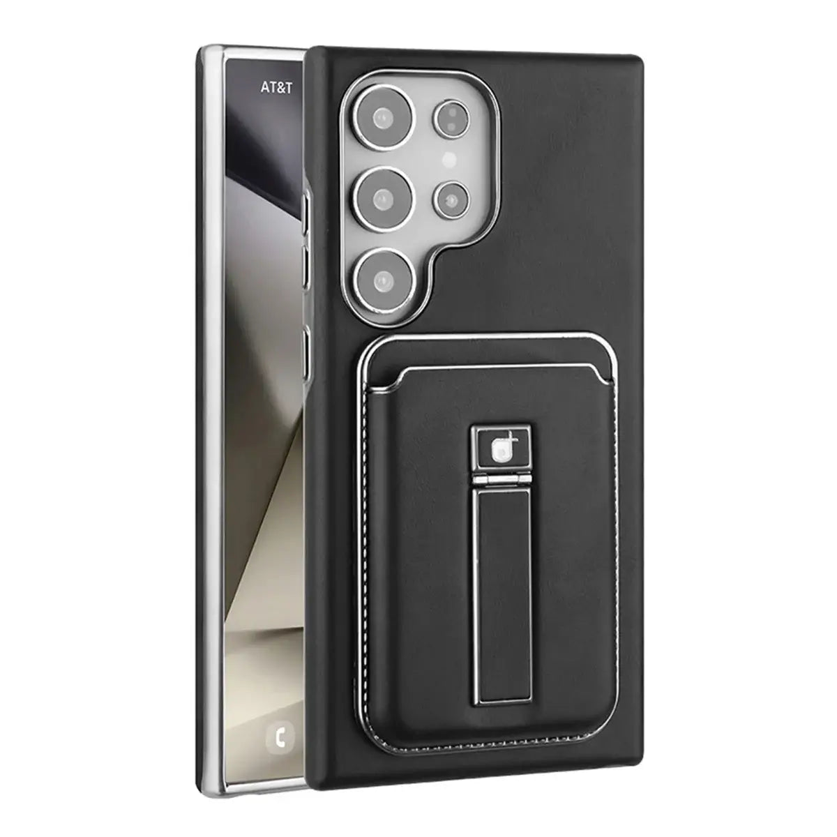 Buy Vintage WalletSlot MagCase for Samsung Galaxy: Detachable Magnetic Wallet & Adjustable Kickstand - Alden at Caseles-Samsung Galaxy S26 Ultra, Black