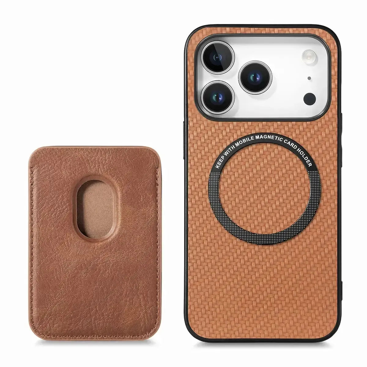 Buy Luxury Leather iPhone Wallet Case with Magnetic Closure & Card Slot - Ashton at Caseles-iPhone 17 Pro Max, Black