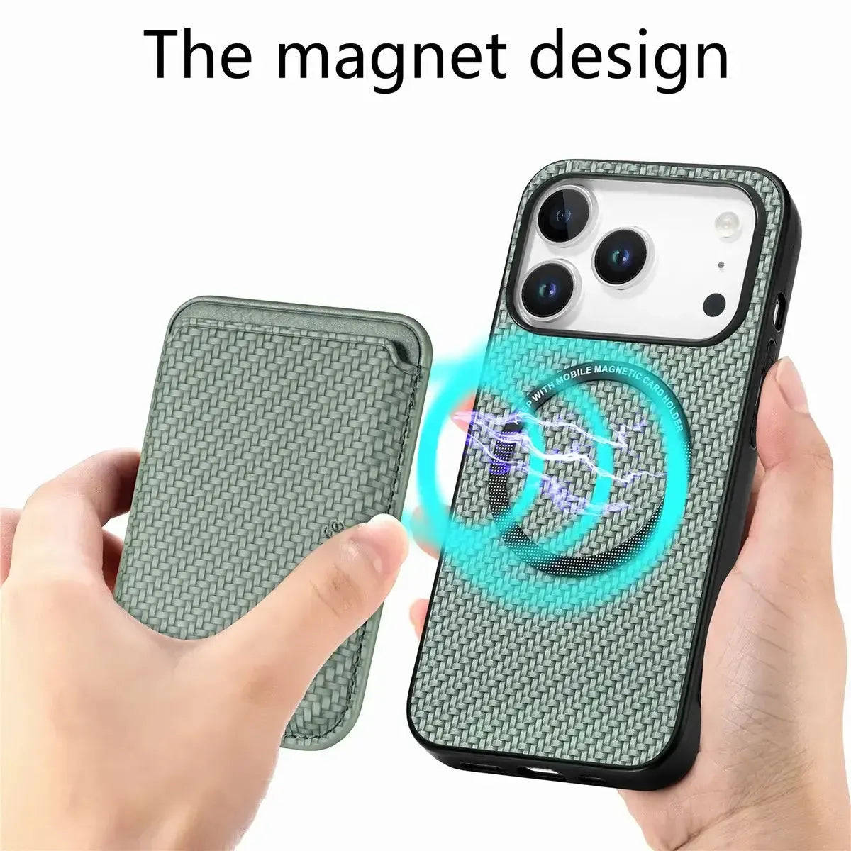 Buy Luxury Leather iPhone Wallet Case with Magnetic Closure & Card Slot - Ashton at Caseles-iPhone 17 Pro Max, Black