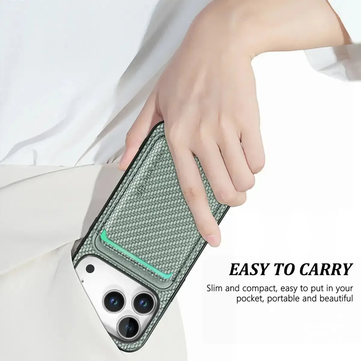 Buy Luxury Leather iPhone Wallet Case with Magnetic Closure & Card Slot - Ashton at Caseles-iPhone 17 Pro Max, Black