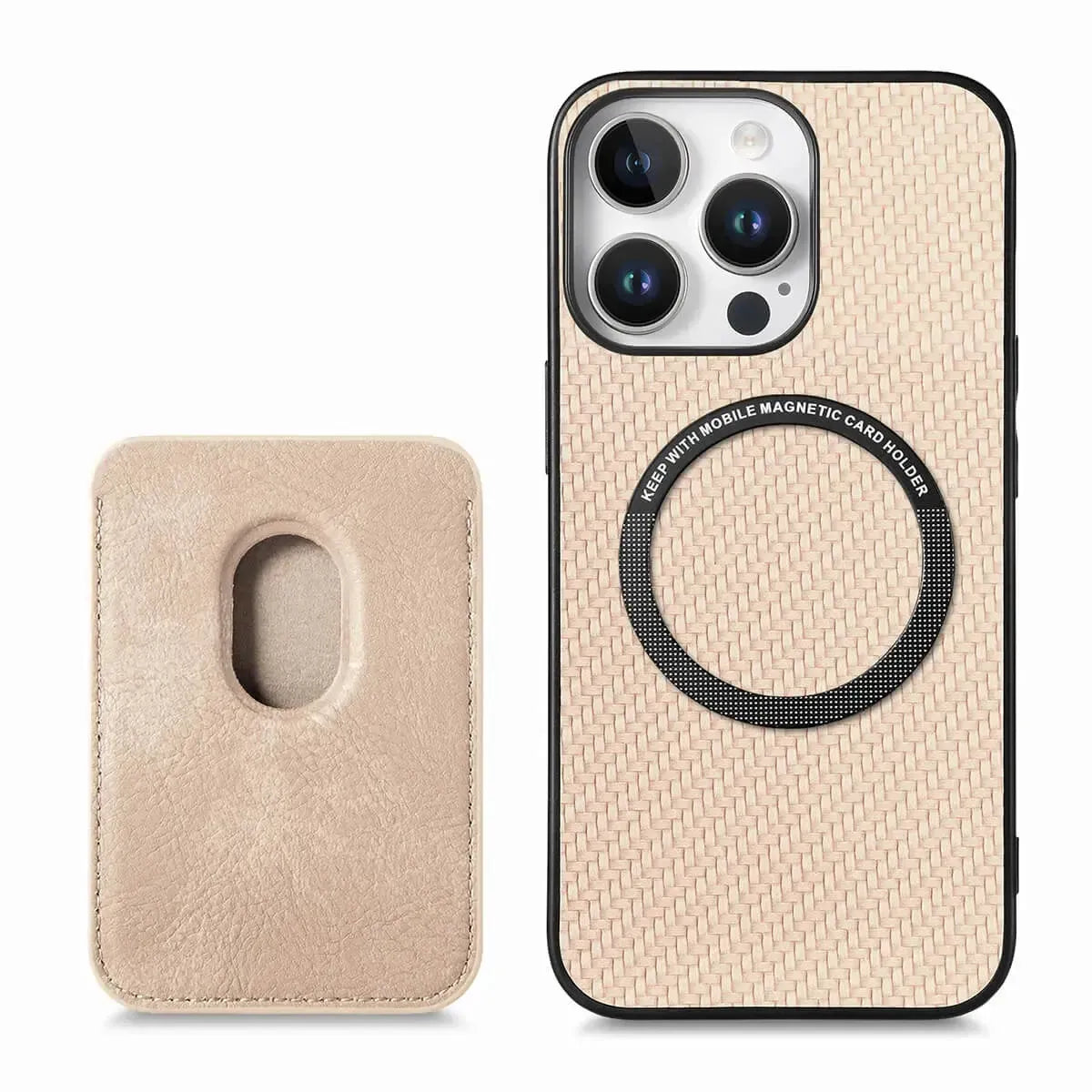 Buy Luxury Leather iPhone Wallet Case with Magnetic Closure & Card Slot - Ashton at Caseles-iPhone 16 Pro Max, Black