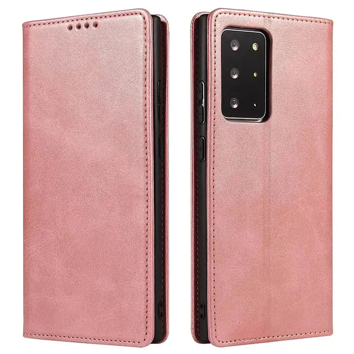 Buy Magnetic Folio Wallet Phone Case, Premium Leather, Credit Card Holder, Magnetic Closure, Flip Kickstand Shockproof Case,Barnett at Caseles-Samsung Galaxy S25 Ultra, Barnett-Coffee