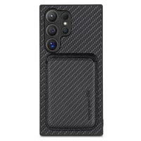 Buy Luxury Leather Galaxy Wallet Case with Magnetic Closure & Card Slot - Jaxson at Caseles-Samsung Galaxy A56 5G, Black