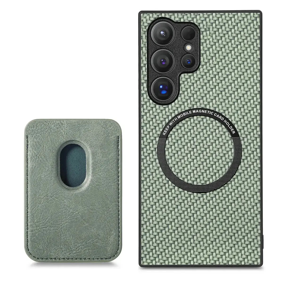 Buy Luxury Leather Galaxy Wallet Case with Magnetic Closure & Card Slot - Jaxson at Caseles-Samsung Galaxy A56 5G, Blue