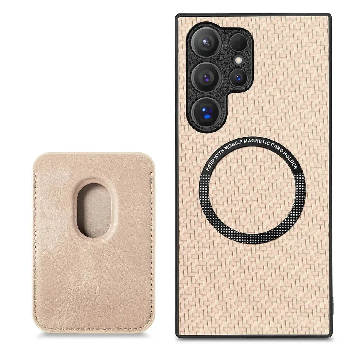 Buy Luxury Leather Galaxy Wallet Case with Magnetic Closure & Card Slot - Jaxson at Caseles-Samsung Galaxy A56 5G, Blue