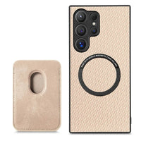 Buy Luxury Leather Galaxy Wallet Case with Magnetic Closure & Card Slot - Jaxson at Caseles-Samsung Galaxy A56 5G, Blue