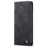 Buy Magnetic Flip Leather Card Wallet Case for iPhone, Kickstand & Drop Protection, BROOKS at Caseles-iPhone 17 Pro Max, BJM-Coffee