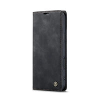 Buy Magnetic Flip Leather Card Wallet Case for iPhone, Kickstand & Drop Protection, BROOKS at Caseles-iPhone 17 Pro Max, BJM-Coffee