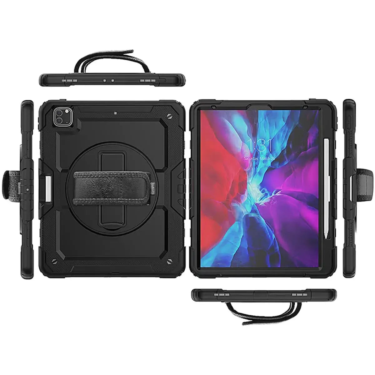 CLASSIC IPAD CASE FULL PROTECTION WITH STRAP