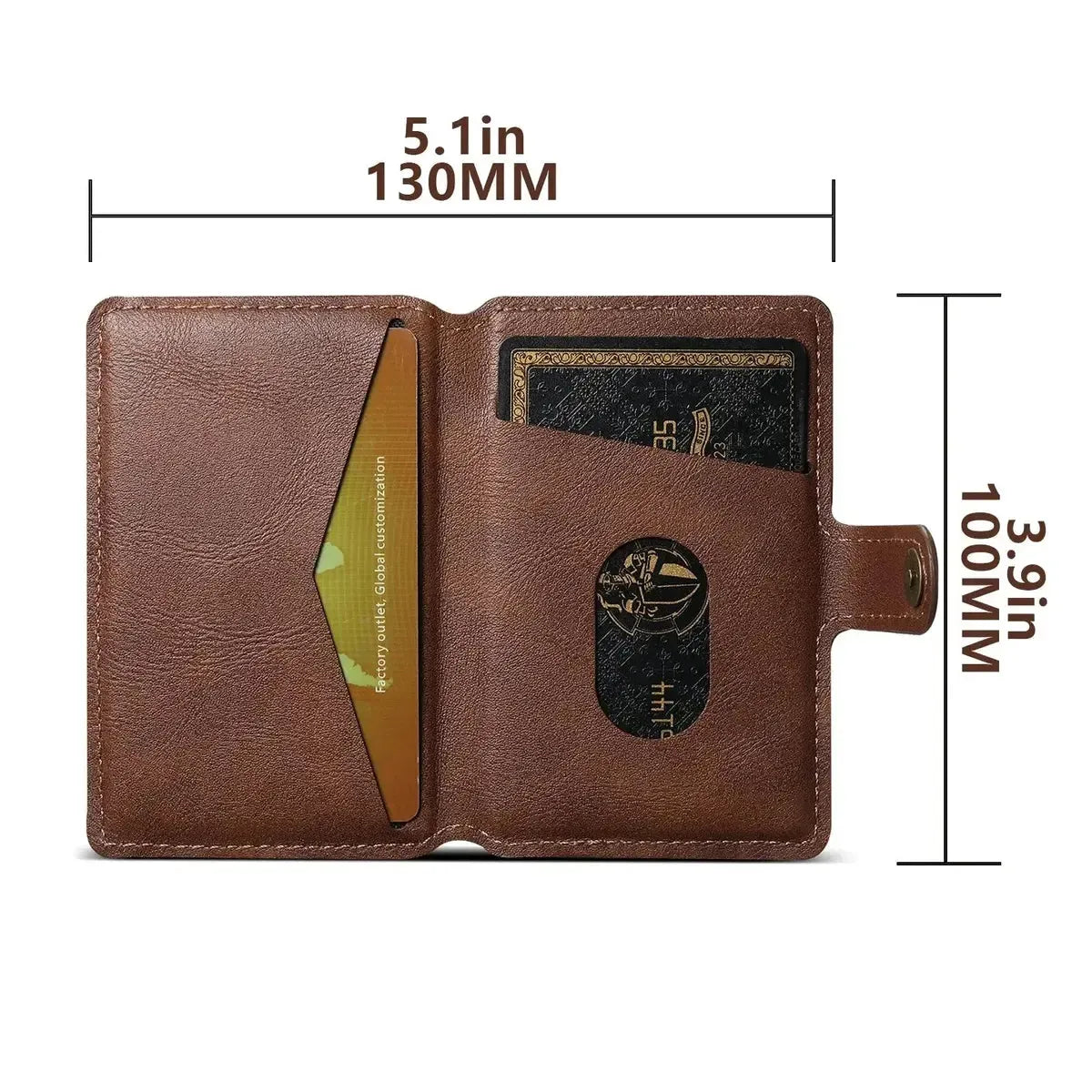 CLASSIC MAGNETIC CARD HOLDER WALLET