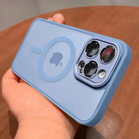 Buy MagSafe Matte Surface Ultra Protective iPhone Case - MagSafe Case - iPhone at Caseles-iPhone 17 Pro Max, Light Blue