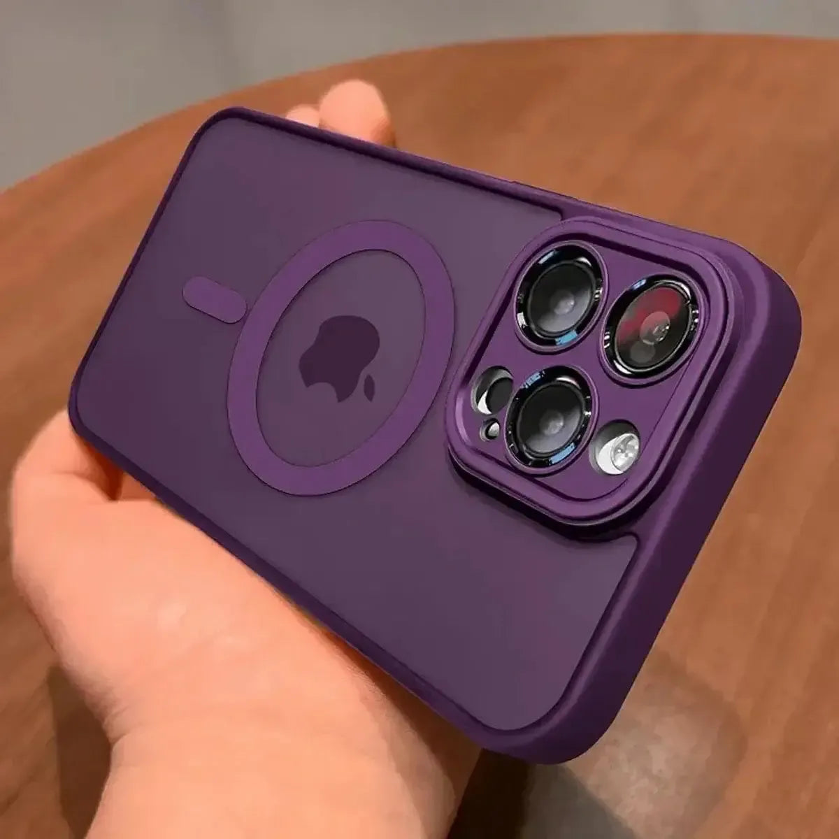 Buy MagSafe Matte Surface Ultra Protective iPhone Case - MagSafe Case - iPhone at Caseles-iPhone 17 Pro Max, Purple