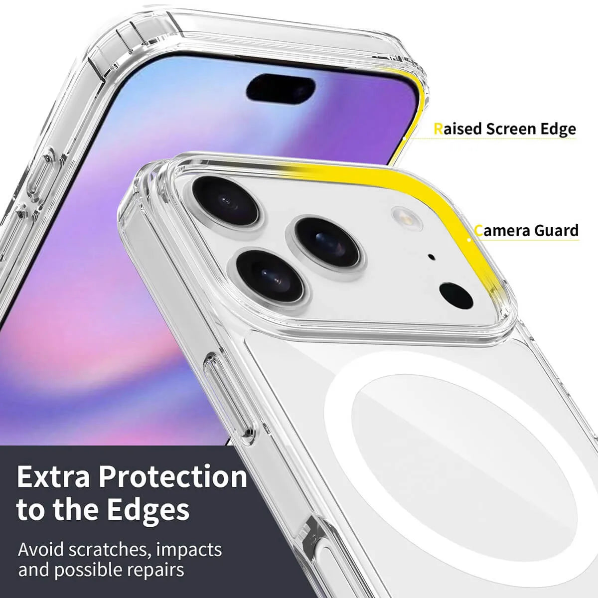 CLEAR MAGSAFE CASE FOR IPHONE