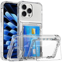 CLEAR MAGSAFE CASE FOR IPHONE WITH CARD HOLDER