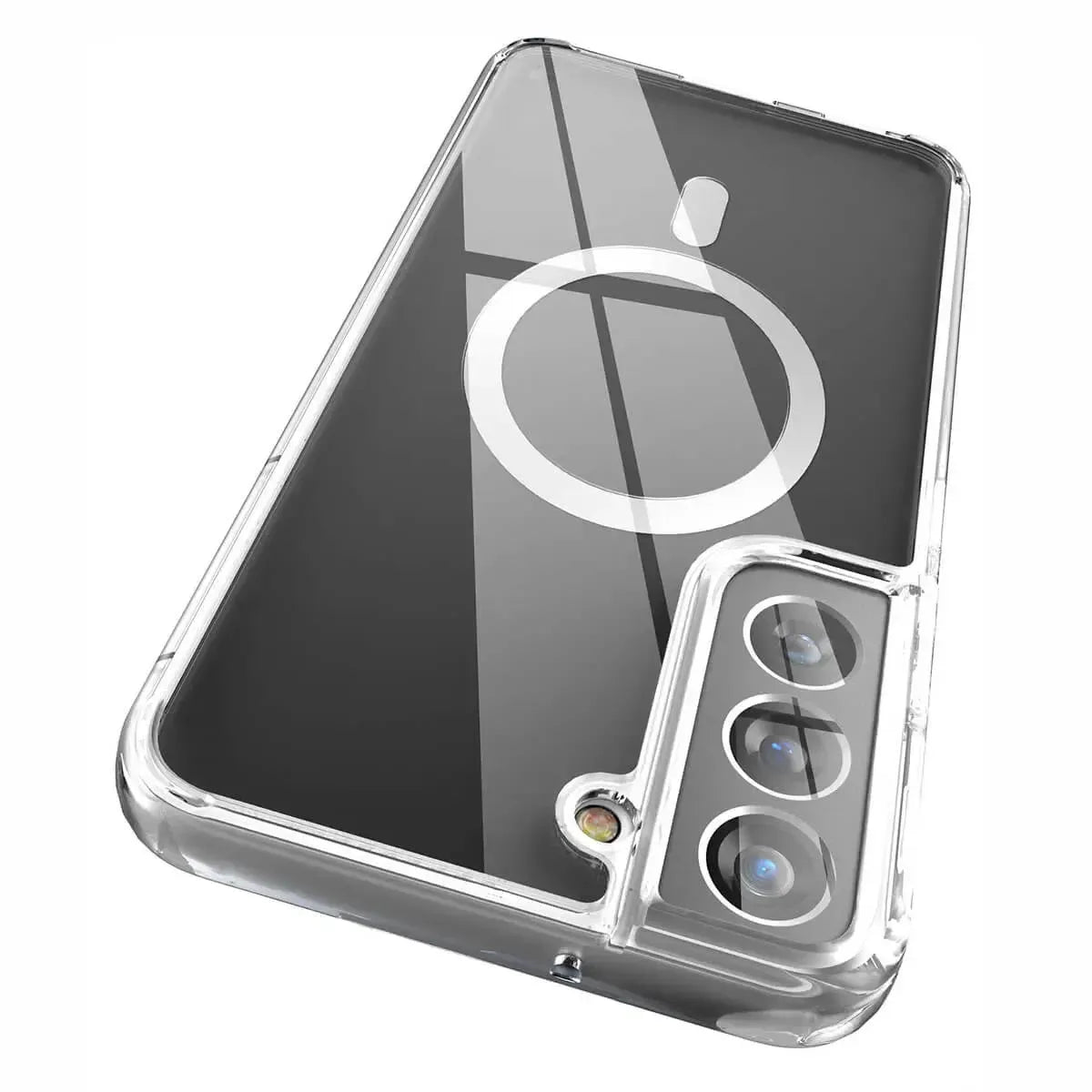 Buy Crystal Clear Shockproof Case, MagSafe Compatible for Samsung - Samsung MagSafe Case at Caseles-Samsung S24 Ultra, 