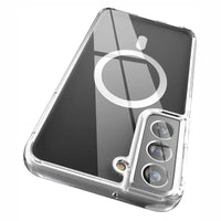 Buy Crystal Clear Shockproof Case, MagSafe Compatible for Samsung - Samsung MagSafe Case at Caseles-Samsung S24 Ultra, 