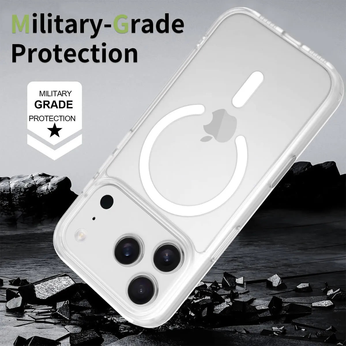 CLEAR MAGSAFE IPHONE CASE