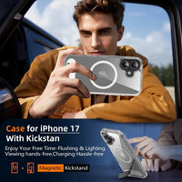 CLEAR MAGSAFE IPHONE CASE WITH STAND