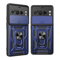Buy Metal Heavy Duty Rugged Defender Cover For Pixel, with Built in Screen Protector, FullBody Protective Shockproof Heavy Duty Rugged Defender Cover,Colm at Caseles-Google Pixel 9 Pro XL, Black