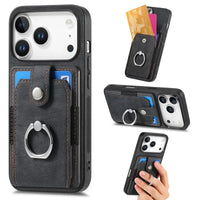Buy Flip Case for Flip Case for Samsung Galaxy A, Wallet Case with Card Holder, Kickstand, Slim Protective Cover,DYLAN at Caseles-iPhone 17 Pro Max, Black