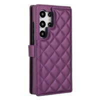 Buy Crossbody Wallet Case for Galaxy A Series, RFID Blocking Card Holder & Detachable Strap, Shockproof Leather Flip Cover, EFFIE at Caseles-Samsung Galaxy A73 5G, Black