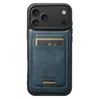 Buy Full Coverage Protection, Leather Phone case, Phone Stander, Card Holder Wallet Case,Francis at Caseles-iPhone 17 Pro Max, Francis-Coffee