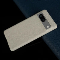 Buy Genuine Leather Google Pixel Case, Shockproof Slim Protective Grain Leather Cover – GAEL at Caseles-Google Pixel 9 Pro, Blue