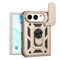 Buy Metal iPhone Ultra Case, with Built in Screen Protector, FullBody Protective Shockproof Heavy Duty Rugged Defender Cover- glide at Caseles-iPhone Ultra, Gold
