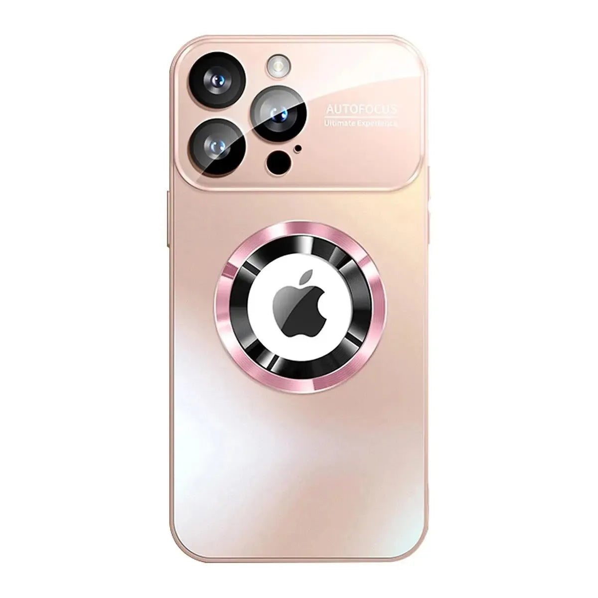 Buy Titanium Metallic Color Magnetic Case for iPhone Case for Magsafe Wireless Charging Case,Hayden at Caseles-iPhone 16 Pro Max, Pink