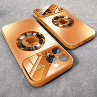 Buy Titanium Metallic Color Magnetic Case for iPhone Case for Magsafe Wireless Charging Case,Hayden at Caseles-iPhone 17 Pro Max, Holden-Gray