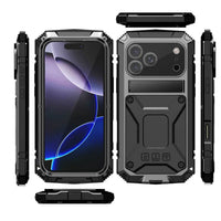 Buy Titanium Metallic Color Magnetic Case for iPhone Case for Magsafe Wireless Charging Case,Howard at Caseles-iPhone 17 Pro Max, Black