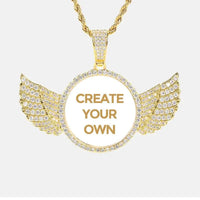 CUSTOM WINGED PENDANT