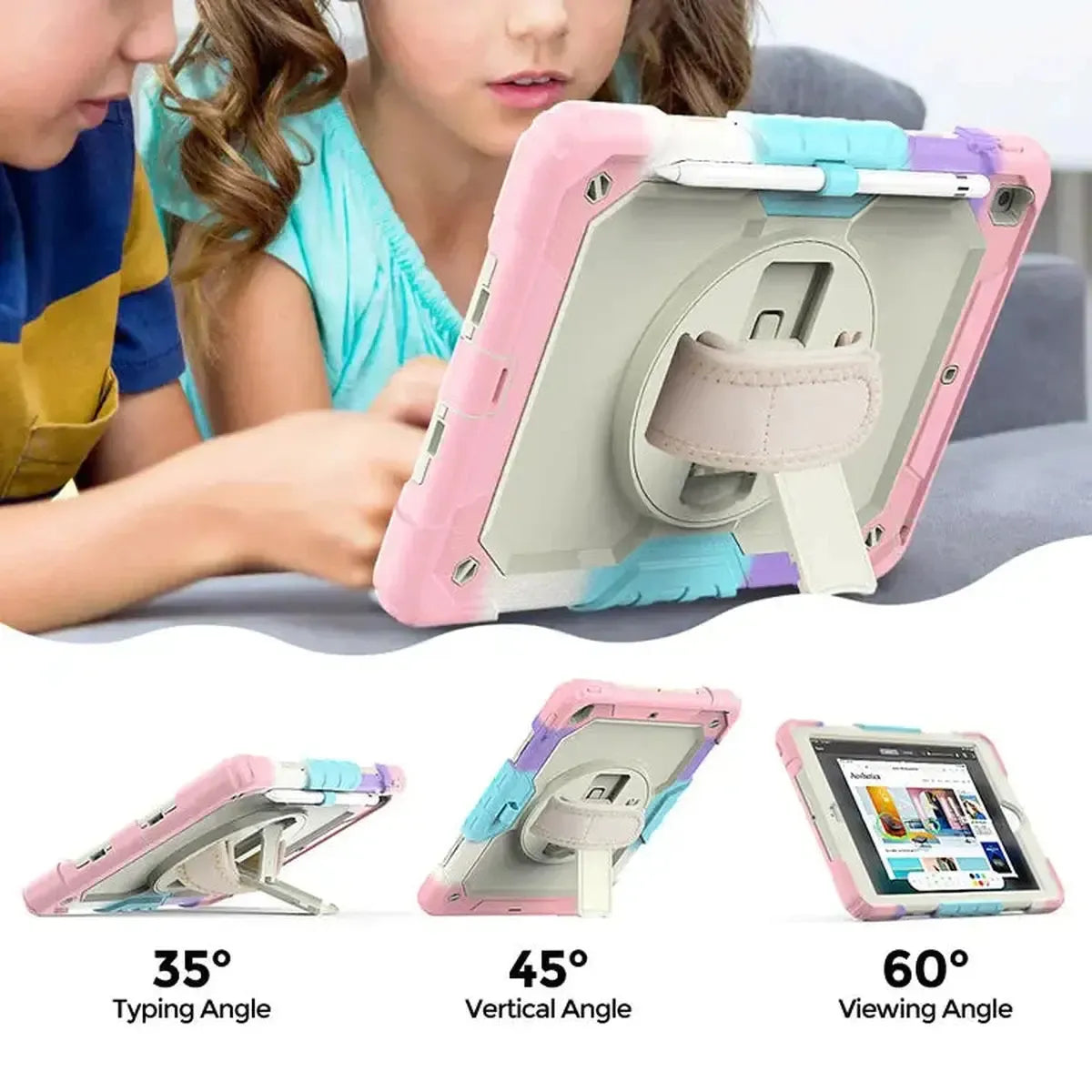 iPad-Hülle für Kinder mit Tragegurt