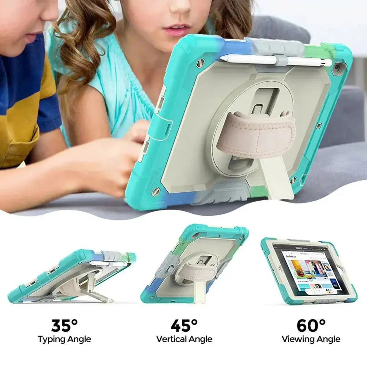 iPad-Hülle für Kinder mit Tragegurt