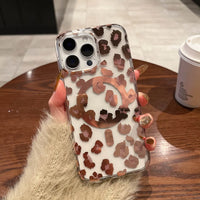 LEOPARD PRINT CLEAR MAGSAFE CASE