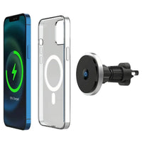 MAGNETIC CAR CHARGER & PHONE HOLDER