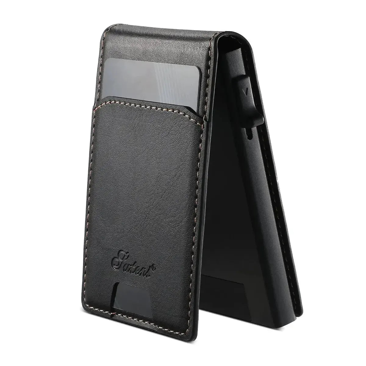 MAGNETIC FACE COVER CARD HOLDER WALLET S3