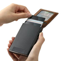 MAGNETIC FACE COVER CARD HOLDER WALLET S3