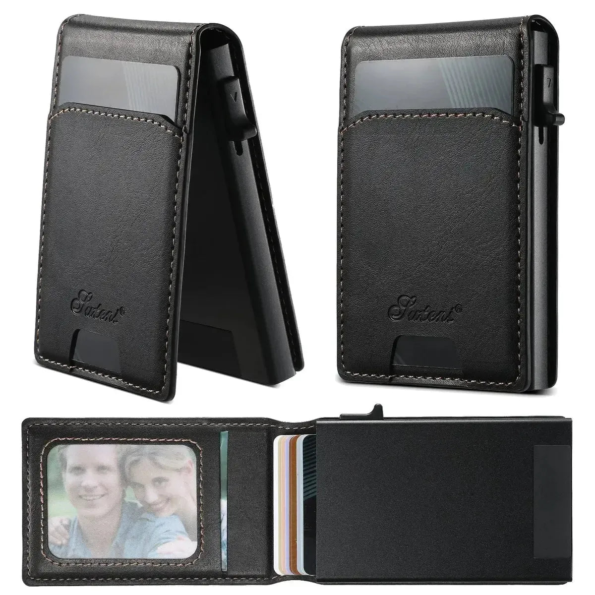 MAGNETIC FACE COVER CARD HOLDER WALLET S3