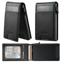 MAGNETIC FACE COVER CARD HOLDER WALLET S3