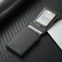 MAGNETIC FACE COVER CARD HOLDER WALLET S3