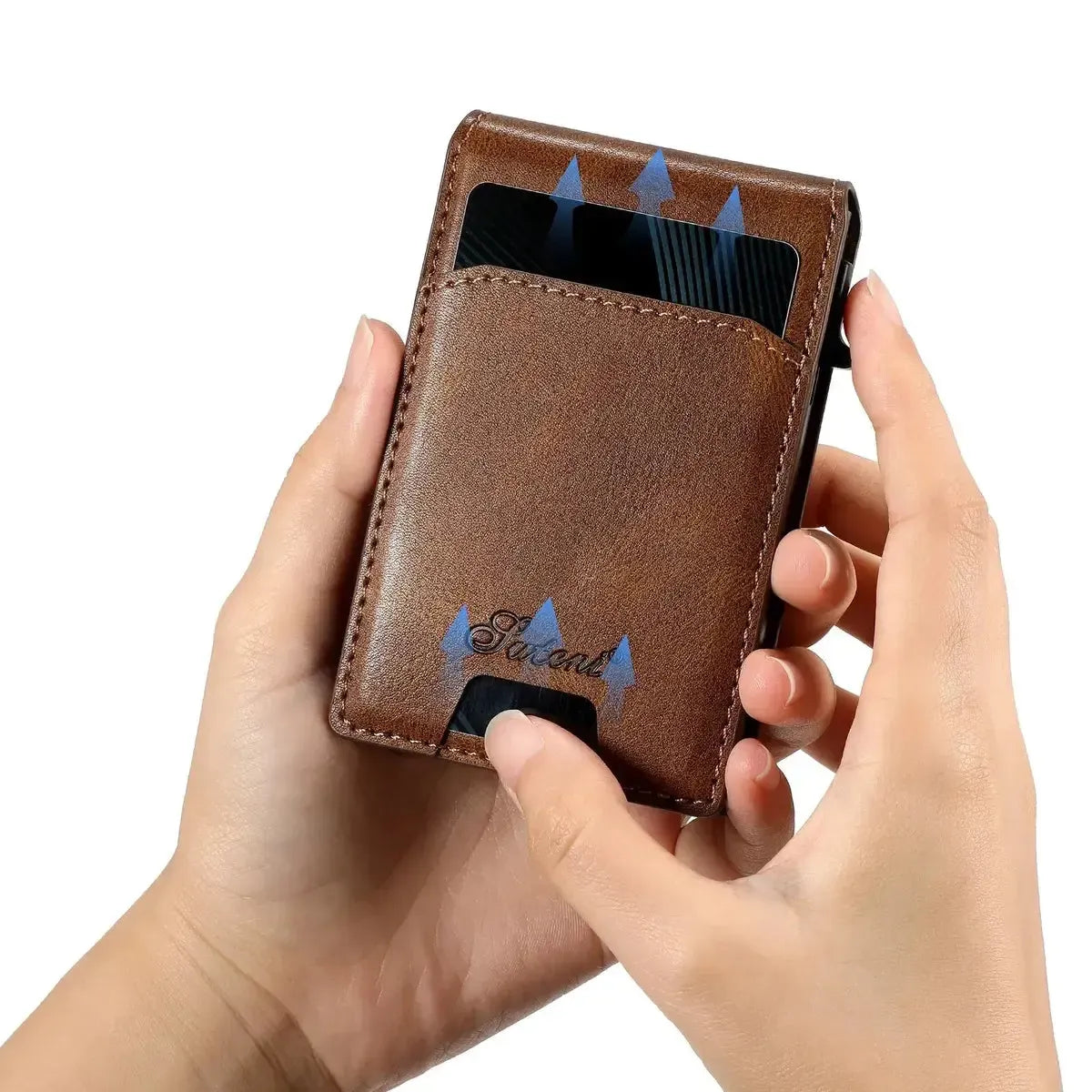 MAGNETIC FACE COVER CARD HOLDER WALLET S3