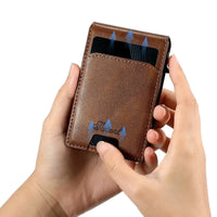 MAGNETIC FACE COVER CARD HOLDER WALLET S3