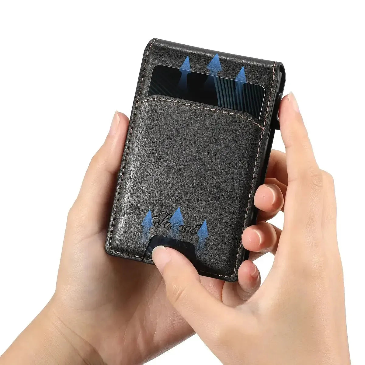 MAGNETIC FACE COVER CARD HOLDER WALLET S3
