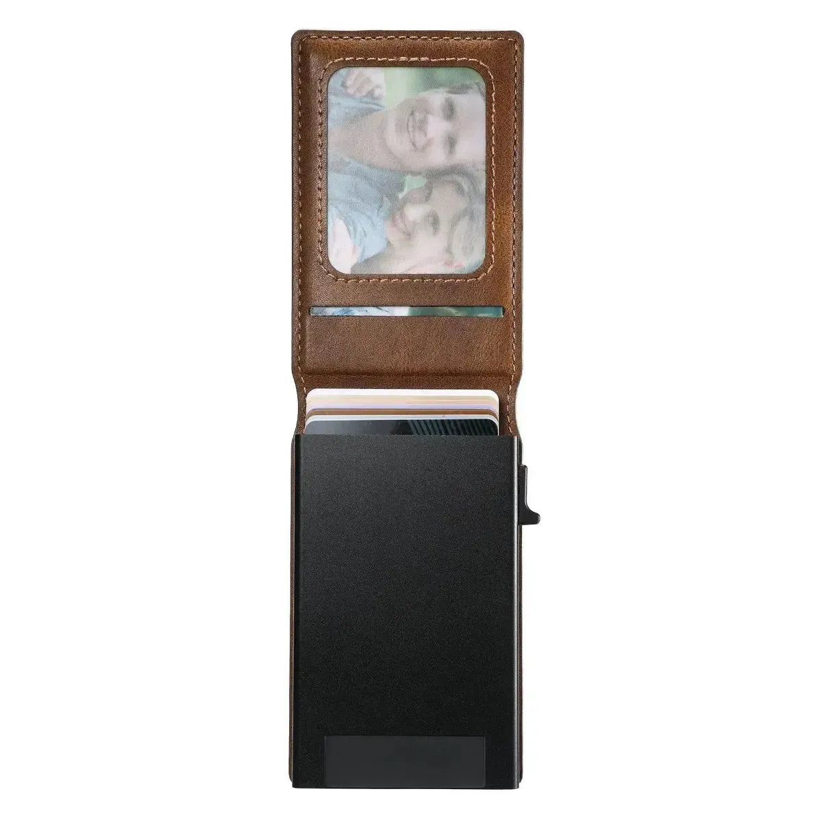 MAGNETIC FACE COVER CARD HOLDER WALLET S3