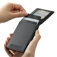 MAGNETIC FACE COVER CARD HOLDER WALLET S3