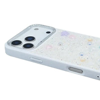 Buy Iridescent Feather Glitter Case for iPhone: MagSafe Compatible, Slim Anti-Drop Shield - LUMI at Caseles-iPhone 17 Pro Max, Light Purple